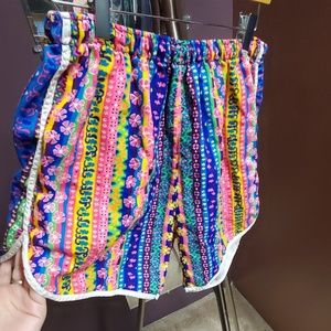 Bright sport shorts!